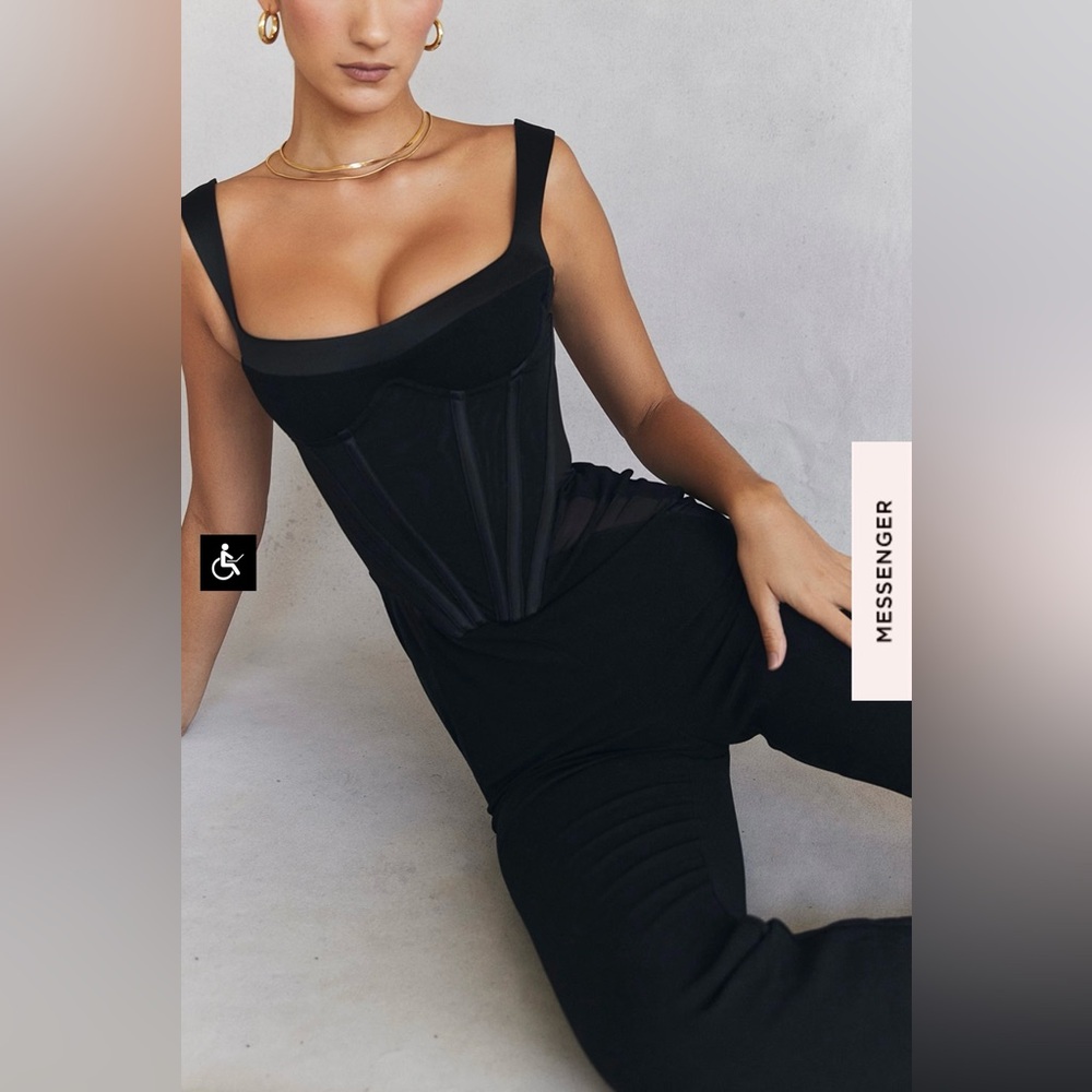House of cb Mylene black Jumpsuit